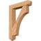 Ekena Millwork Westlake Arts and Crafts Smooth Bracket w/ Offset Brace, Western Red Cedar, 7 1/2"W x 36"D x 48"H BKT0806X36X48WTL03SWR - alternate 1